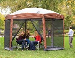 Pop Up Gazebo Bug Screen Canopy Camping Room Shelter Tent Beach Umbrella Party Screened Canopy Camping Canopy Gazebo