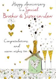 Maybe you would like to learn more about one of these? Brother Sister In Law Anniversary Greeting Card Cards