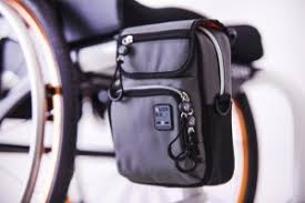 We offer affordable bag and basket options to keep your personal effects stored within reach yet out of the way while you're using your mobility device. Quokka Bag A Snappy Wheelchair Bag New Mobility