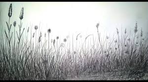 Define the area covered by grass. Roadside Grass How To Draw Realistic Grasses Youtube