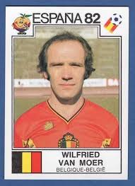 Football's greatest comeback story you've never heard. Wilfried Van Moer Belgique Belgie Espana 82 World Cup Sticker 210