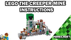 See how to build a minecraft creeper, steve and grass block out of #lego bricks in multiple scales.buy #lego minecraft products: The Creeper Mine Building Instructions Minecraft Lego Set 21155 Youtube