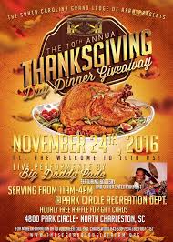There are many things to do for thanksgiving in charleston south carolina. Volunteers Needed For Thanksgiving Dinner
