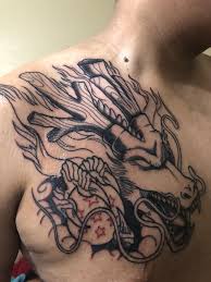 We outgrew our small space and opened dovetail tattoo east in 2017. Shenron Done By Chris Sparks At Electric Rodeo Tattoo Austin Texas Still Not Finished Only The Beginning Tattoos Dragon Ball Tattoo Geek Tattoo