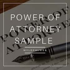 They can manage finances, or make decisions relating to a person's health and welfare. Power Of Attorney Template Mylegalweb
