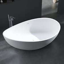 « die schönsten mineralguss badewannen modelle im test ». Freistehende Badewanne Aus Mineralguss Wave Stone Weiss 180 X 110 Cm Wahlbar In Matt Oder Hochglanz