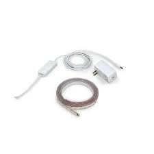Philips Hue White And Color Ambiance Led Dimmable Light Strip Plus Smart Wireless Lighting Starter Kit 2 80 Strips And Bridge 458471 The Home Depot