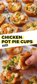 Chicken Pot Pie Cups Recipe Chicken Pot Pie Pot Pie Chicken Pot