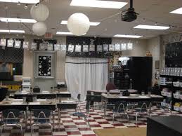 Black And White Classroom Border Love This Black And White Classroom Classroom Decor Red Classroom Theme Classroom Makeover