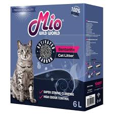 mio aktif karbonlu topaklasan bentonit kedi kumu 6 litre