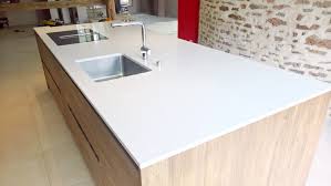 Quartz blanc plan de travail. Ilot En Quartz Blanc 2017 06 28 Pierre Granit Andre Demange