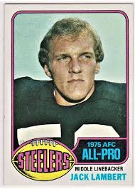 NFL 1976 Topps Single Card Jack Lambert 220 Steelers