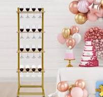 Amazon.com: Champagne Wall Holder 4 Tier Champagne Tower ...