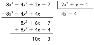 Resultado de imagen de División de polinomios