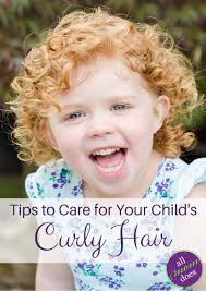 Tips To Care For Your Child S Curly Hair Curly Hair Baby Kids Curls Curly Girl Hairstyles