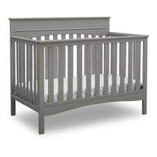 Delta Children Skylar 4 In 1 Convertible Crib Gray Delta Children Convertible Crib Grey Baby Cribs