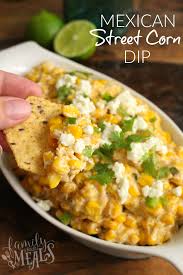 Without a grill, katie improvised and roasted the corn in the oven to achieve similar results, then slathered the cob with creamy, spicy mayo and topped it with cotija cheese and cilantro. Mexican Street Corn Dip Family Fresh Meals
