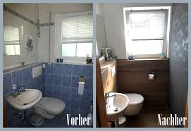 Bei Diesem Projekt Wurde An Einer Wand Eine Designtapete Von Rasch Angebracht Die Restlichen Flachen Wurd Wc Renovieren Gaste Wc Kleine Badezimmer Inspiration