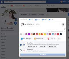 Check spelling or type a new query. How To Cross Post To Instagram From Your Facebook Page Social Media Examiner