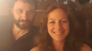 Peggy Belanger et Tomeu Segui à l'église de Saint-Roch-des-Aulnaies