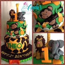 This circus tent cake is perfect for a madagascar 3: Jungle Themed Cakes And Cupcakes Wild Inspiration Craftsy