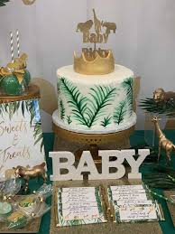 Safari Theme Baby Shower Baby Shower Party Ideas Photo 1 Of 21 Baby Shower Safari Theme Safari Baby Shower Cake Safari Baby Shower Boy