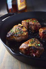 Cast Iron Lamb Loin Chops With Herbs And Cognac Butter Sauce Recipe With Images Lamb Loin Lamb Loin Chops Meat Recipes For Dinner