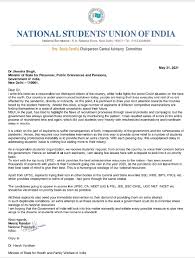 Upsciq | upsc iq is an online platform for the preparation of upsc exam. Nsui On Twitter Nsui President Shri Neerajkundan Wrote A Letter To Drjitendrasingh With Following Demands Age Relaxation Amp Extra Attempt In Upsc Rrb Ssc Amp Ibps Exams Vaccination Of Ca Upsc Neet Ug Amp Pg Jee