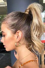 On medium length hair, you can create an updo more easily than on longer hair, as you don't have the weight fighting against gravity and threatening to come down. 82 Different Ponytail Hairstyles To Fit All Moods And Occasions
