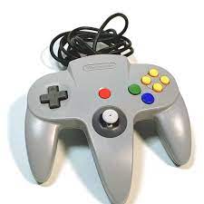 Vintage Oem Nintendo 64 Video Game Controller Original Etsy Nintendo 64 Video Game Controller Original Nintendo