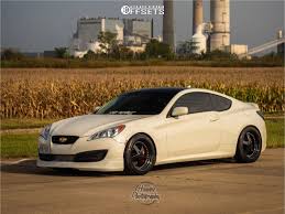 See what power, features, and amenities you'll get for the money. 2011 Hyundai Genesis Coupe Wheel Offset Nearly Flush Coilovers 549534 Team Stance