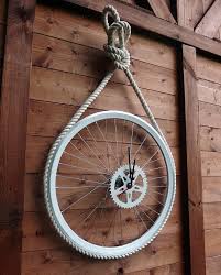 Fahrrad Rad Uhr Marine