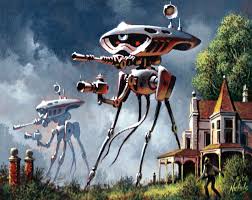 The War Of The Worlds Retro Futurism Science Fiction Art War Of The Worlds