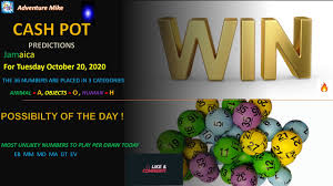 Cash Pot Prediction Cash Pot Results What To Play Today October 20 2020 Predictions Cash October