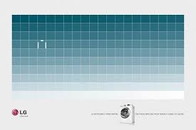 Print Ad Lg Washing Machine Blue Print Ads Ads Creative Ads