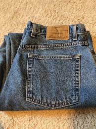 Eddie Bauer Blue Loose Fit Straight Leg Classic Wash Cotton Jeans Women 16 Fashion Clothing Shoes Accessories Womens Women Jeans Fashion Clothes For Women