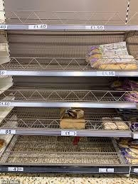 Even small kitchens can have open shelves—if you're okay with devoting space to openly showing off your pottery rather than more essential items. Supermarket Shelves Begin To Empty Of Toilet Roll And Frozen Food Daily Mail Online