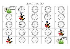 Une los relojes con su hora. Que Hora Es Teaching Resources