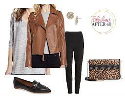 7 Reasons To Have A Leather Jacket Fabulous After 40 Womens Fashion Jackets Leather Jackets Women Fashion For Women Over 40