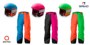 A Winning Combination Arctica 50 50 Pants And Briko Helmets