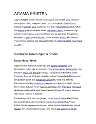 Doa kristen untuk orang yang telah meninggal dunia. Doc Agama Kristen Tugas Kiky Academia Edu