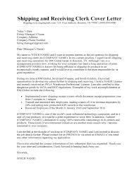 Use the mail unless email is requested. Shipping And Receiving Clerk Cover Letter Sample Guide Rc