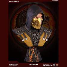 Mortal Kombat Scorpion Life Size Bust Mortal Kombat Scorpion Mortal Kombat Mortal Kombat Tattoo