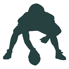 American Football Player Center Silhouette Ad Ad Ad Football Silhouette Center Ameri American Football Players American Football Football Players Running stock photography jogging, running, man wearing teal shirt hopping png. american football player center