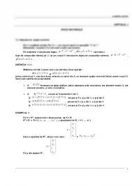 M ´ m ® m se numeste lege de compozitie interna pe m ( adica daca compunem x si y, 2 elemente din m, x * y este tot din m ). Curs Algebra Liniara 352989 Graduo