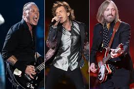 Metallica Rolling Stones Tom Petty Top 2017 Rock Album Charts