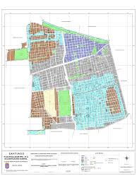 Santiago es una comuna de la ciudad homónima, capital de chile. Plano De Zonificacion General