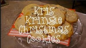 When we cut the cookies out we always include the christmas pig and the christmas whale Kris Kringle Christmas Cookie Youtube