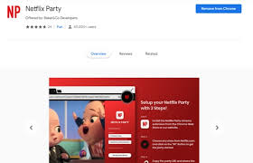 Netflix Party Plus Chrome Extension Watch With Friends For Free In 2020 Netflix Videos Play The Video Netflix Website