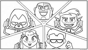Amongst numerous benefits, it will teach teen titans go fans to focus, to develop motor skills, and to help recognize colors. Teen Titans Go Coloring Pages Awesome Gallery Whitesbelfast Com
